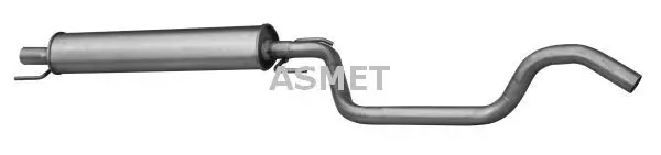 ASMET 05229 05229, Глушитель выпускной