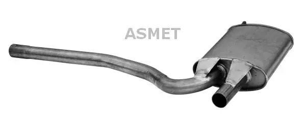 ASMET 06017 Глушитель выпускной системы