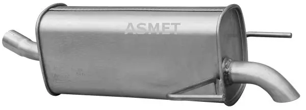 ASMET 05180 05180, Глушитель выпускной