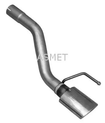 05.244 ASMET Труба выхлопного газа
