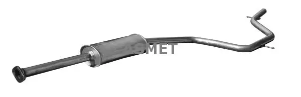 ASMET 07263 Средний глушитель выхлопных