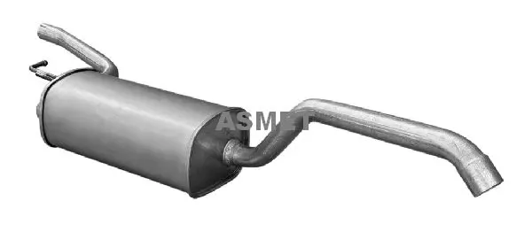07.268 ASMET Rear Muffler