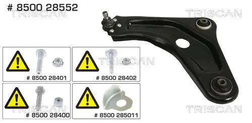 TRISCAN 850028552 Рычаг независимой подвески