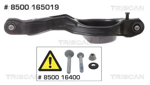 TRISCAN 8500165019 Рычаг независимой подвески