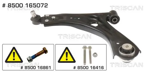 8500 165072 Рычаг независимой подвески