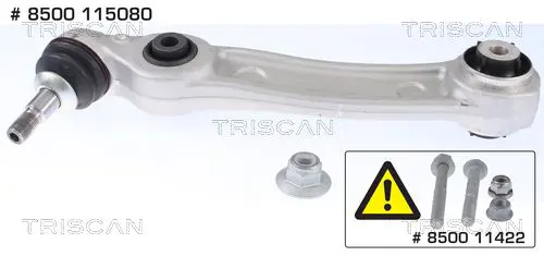 TRISCAN 8500115080 Рычаг независимой подвески