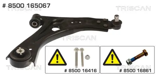 8500 165067 Рычаг независимой подвески