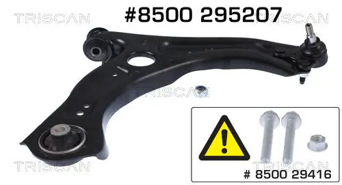 TRISCAN 8500295207 Рычаг независимой подвески