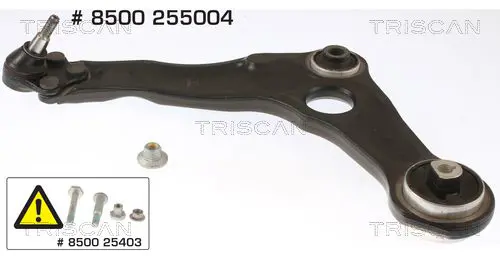 TRISCAN 8500255004 Рычаг независимой подвески