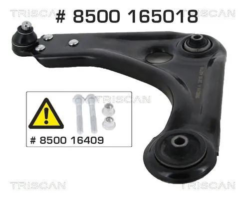 TRISCAN 8500165018 Рычаг независимой подвески