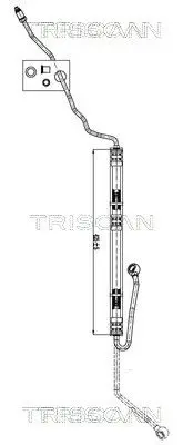 TRISCAN 851629001 Hydraulic Hose, steering