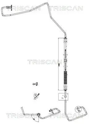 TRISCAN 851616028 Hydraulic Hose, steering