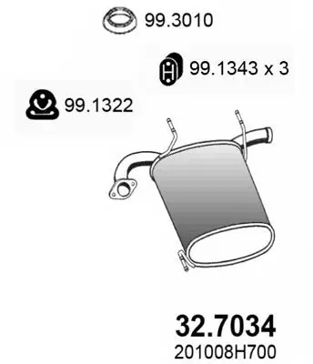 32.7034 Глушитель основной