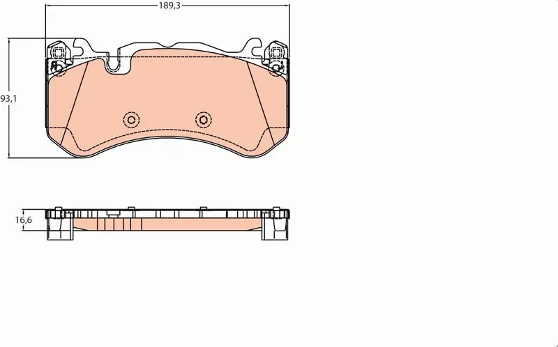 GDB2220 Колодки GDB2220, шт