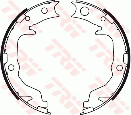 GS8783 Колодки стоян.тормоза CHRYSLER