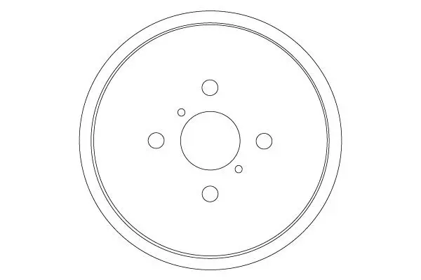 DB4551 Тормозной барабан
