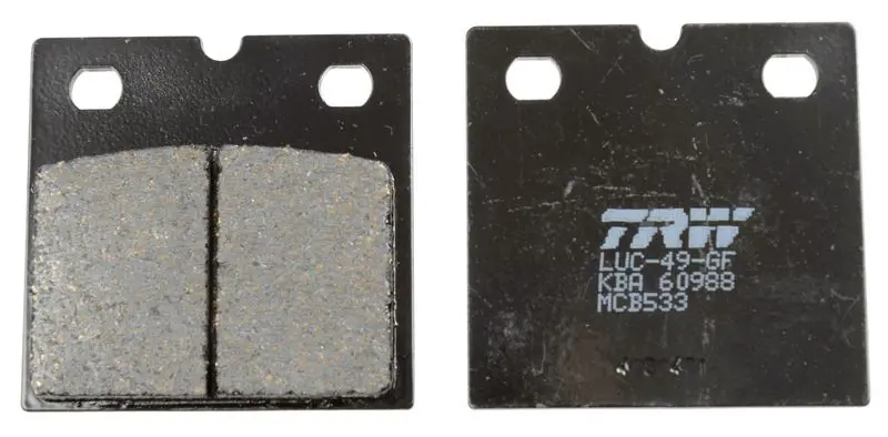 MCB533 TRW Колодки торм. зад./пер. 60.0 x