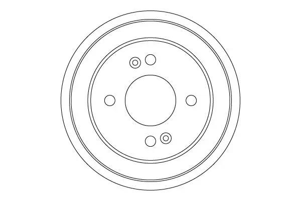 TRW DB4548 Тормозной барабан