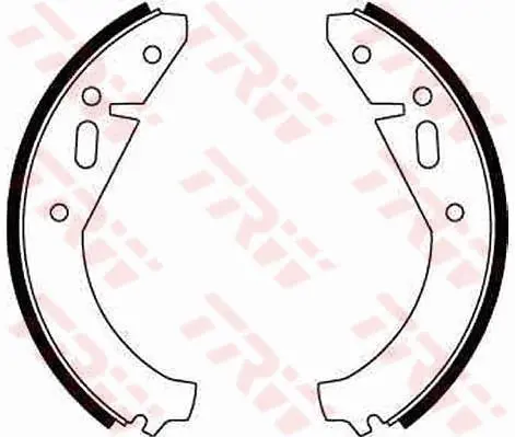 TRW GS8141 КОЛОДКИ ТОРМОЗНЫЕ БАРАБАННЫЕ