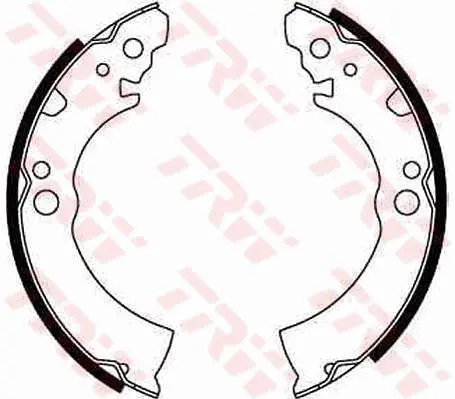 TRW GS8157 Колодки торм.бар.NISSAN MICRA