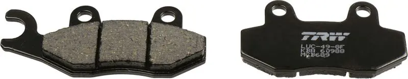 MCB689 TRW Колодки тормозные дисковые