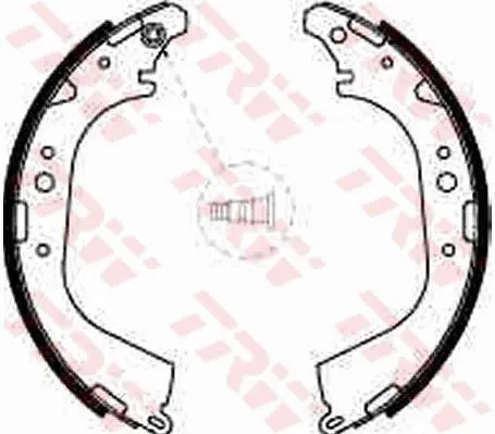 TRW GS8501 КОЛОДКИ ТОРМОЗНЫЕ БАРАБАННЫЕ