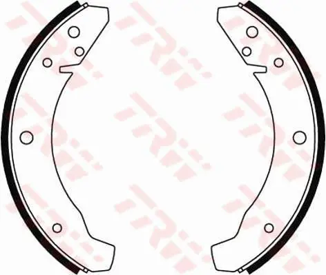 TRW GS8025 Комлект тормозных накладок