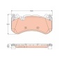 GDB1734 Колодки передние MERCEDES W166
