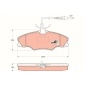 GDB1193 Тормозные колодки gdb1193