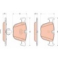GDB1892 GDB1892 колодки дисковые
