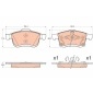 GDB2060 TRW GDB2060 колодки дисковые