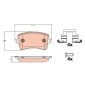 GDB2107 GDB2107 колодки дисковые
