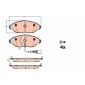 GDB2114 GDB2114 колодки дисковые