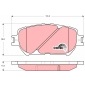 GDB3314 Колодки тормозные TOYOTA Camry