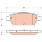 GDB3517 GDB3517 колодки дисковые