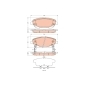 GDB3518 КОЛОДКИ ТОРМОЗНЫЕ ДИСКОВЫЕ