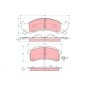 GDB4054 TRW Колодки тормозные дисковые