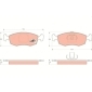 GDB1443 Колодки тормозные передние
