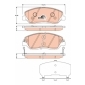 GDB3418 Колодки передние HYUNDAI SANTA