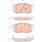 GDB3420 Колодки передние HYUNDAI