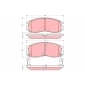 GDB3133 TRW Колодки передние MITSUBISHI