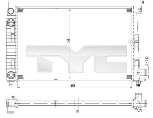 TYC 7210012 Теплообменник