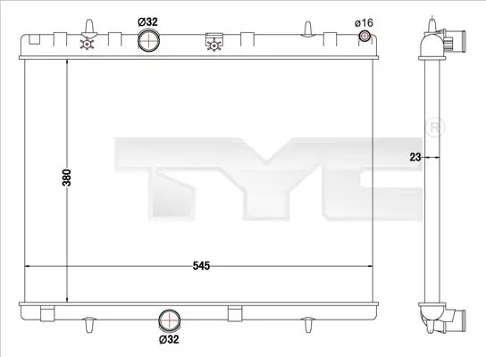 TYC 7260019R Теплообменник