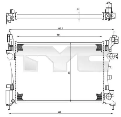TYC 7250035 Теплообменник