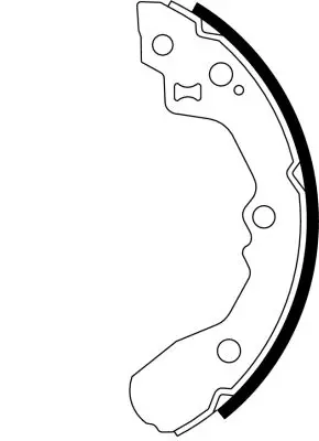 Textar 91061200 Колодки барабанные к-кт