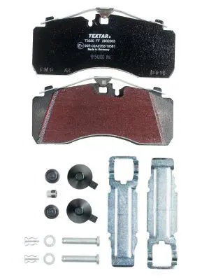 Textar 2932003 Колодки тормозные IVECO MAN