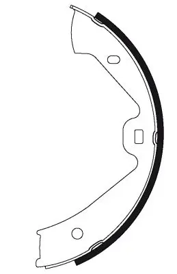 Textar 91074700 Колодки тормозные барабанные