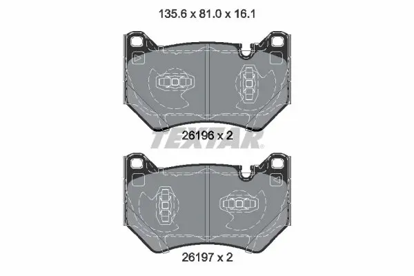 2619601 Колодки тормозные AUDI Q5