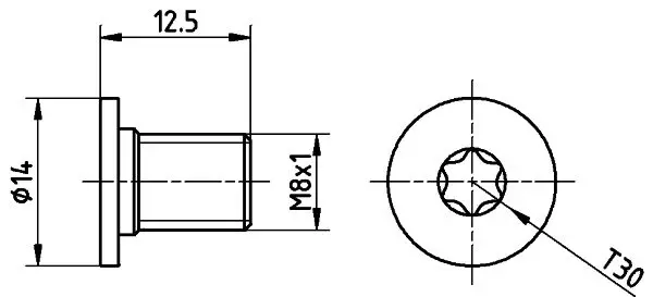 TEXTAR TPM0002 Болт