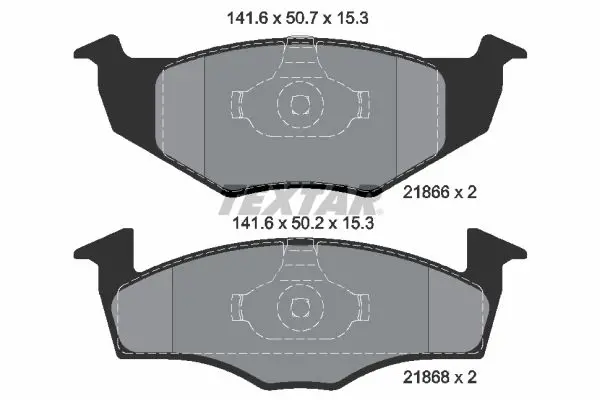 Textar 2186601 TEXTAR 2186601 Колодки